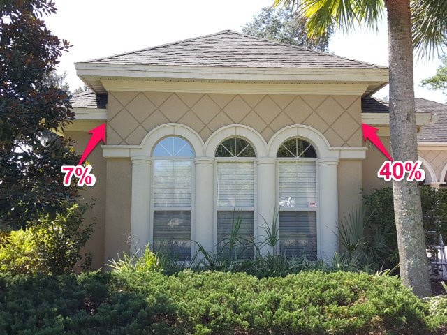 Stucco Inspector in Florida - Low and Elevated Moisture