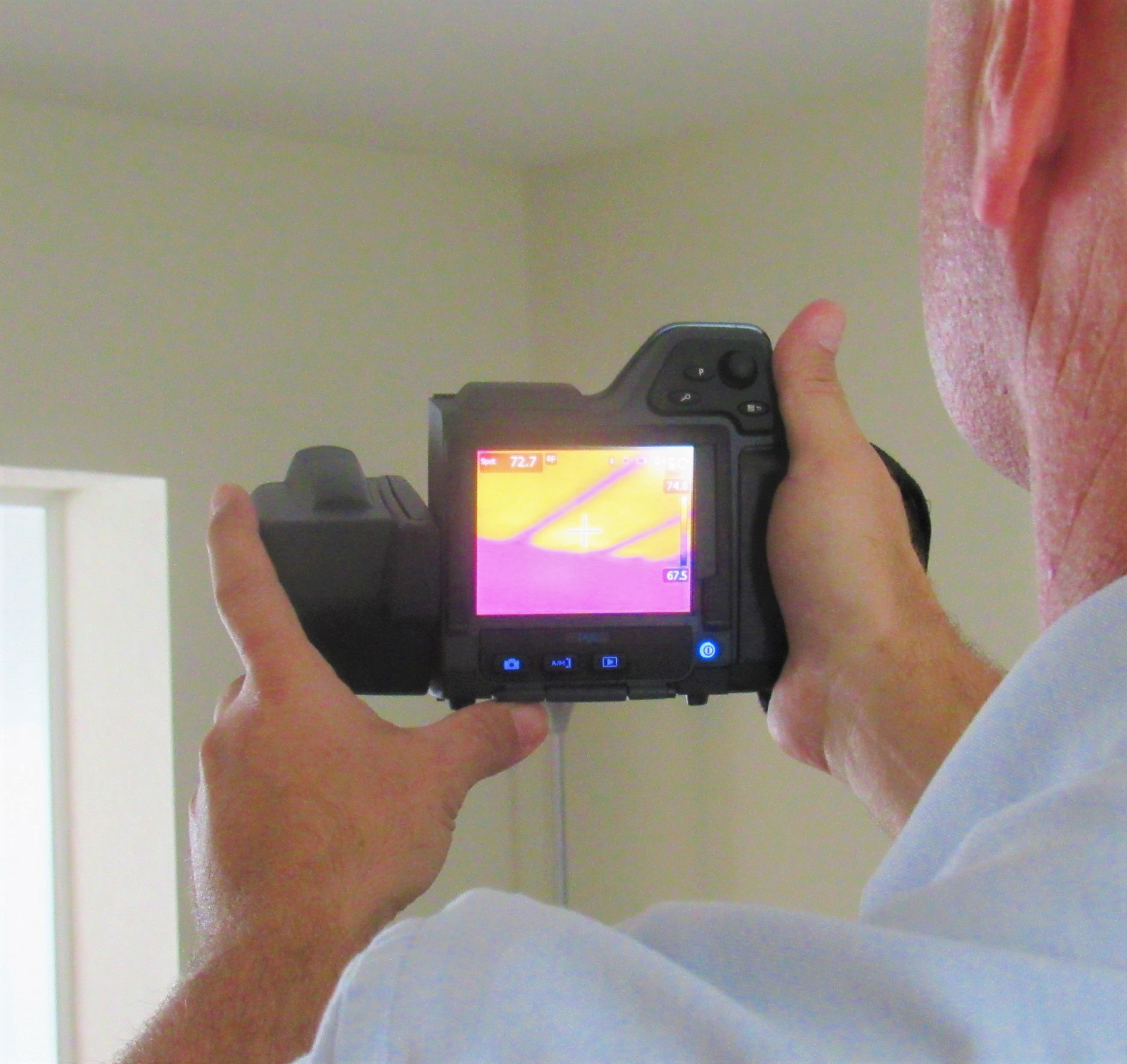 Infrared Inspections Thermal Scan - Missing Insulation