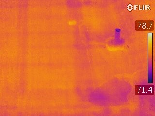 Infrared Inspections Thermal Scan - Roof Leak